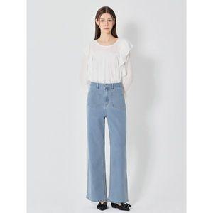 [쉬즈미스]패치 포켓 와이드 데님팬츠  택가격  178000원 _P392595158
