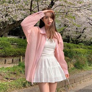 (하체군살커버/러블리핏) 티아 코튼 밴딩 플레어 캉캉 미니 스커트 sk7271