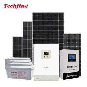 TECHFINE 태양광 인버터 내장 3KW MPPT - 5KW 시스템 분할 48V 병렬 위상 AC 기능