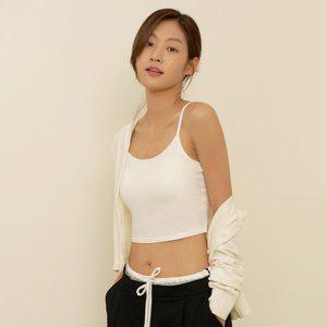브리즈 모달 캡내장 크롭 브라탑