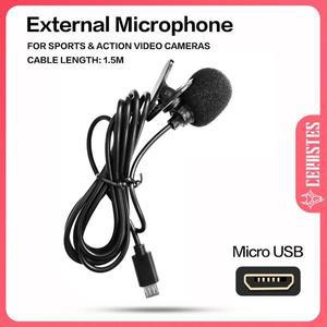 카메라 캠코더용품 하이파이 외장 마이크 스포츠 액션 USB 커넥터 케이블 길이 1.5m V39