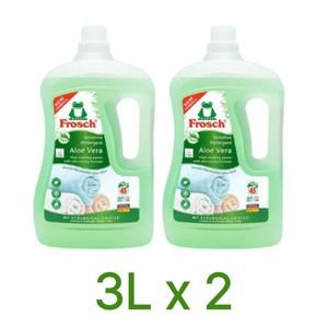 [김혜자 세제] 프로쉬 독일 세탁세제 알로에베라 3L x 2