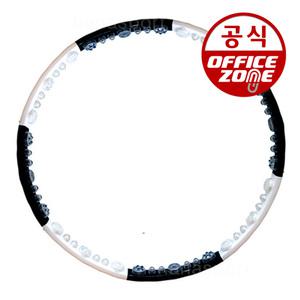 웨이스트 뷰티라인 에어쿠션 참숯 훌라후프 2.2kg 뱃살 지압 다이어트 유산소 운동
