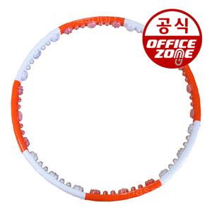 웨이스트 뷰티라인 에어쿠션 훌라후프 2.0kg 뱃살 지압 다이어트 유산소 운동