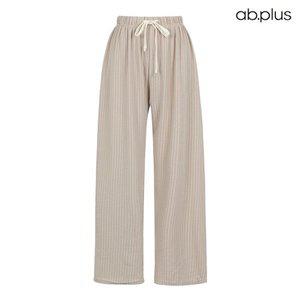 [ab.plus/신상] 여름 스트라이프 밴딩 와이드 팬츠  (LSZ2MP33A)