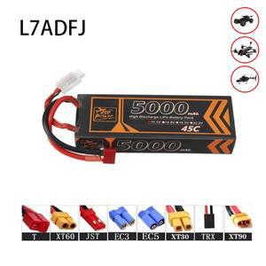 호환 RC 자동차 몬스터 트럭 헬리콥터용 FPV 충전식 리포 배터리 팩, 3S 드론 45C, 11.1V, 5000mah, T XT60