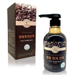 해피테라스 펌핑 헛개진액 500g 1개