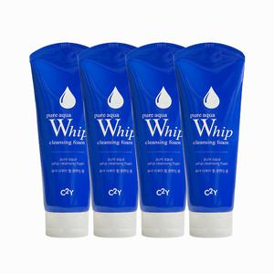 C2Y 퓨어 아쿠아 휩 폼클렌징 220ml (4개)