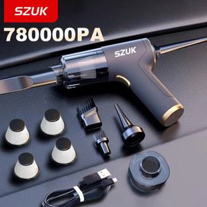 무선주입기 SZUK C006 자동차 진공 청소기 780000Pa 강력한 흡입력 핸드헬드 휴대용 세척기 무선 미니 차량용 초강력 차량용청소기 미니청소기 차량청소기 차량 핸디무선청소기 자동차청소기 핸디청소기 핸디 핸드