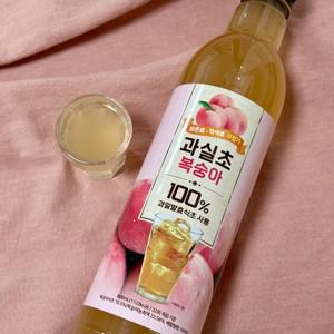 과실초 복숭아 100% 과일발효식초 사용 복숭아식초