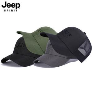 JEEP SPIRIT 남녀공용 메쉬 야구 모자 여름 통기성 볼캡 데일리 여성 남성 등산패션 캠핑패션 모자 CA0197
