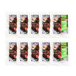 구워나온 서산6쪽마늘떡갈비100g(10팩/20팩)