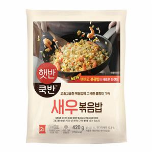 CJ제일제당 햇반쿡반 새우 볶음밥 420g