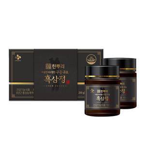 CJ웰케어 한뿌리 흑삼정 골드클래스 100g x 2병