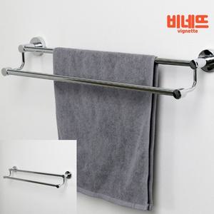 2단 스텐 욕실수건걸이 행거 샤워타올걸이 행주건조대