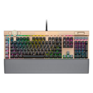 커세어 K100 RGB OPX 미드나잇 골드 게이밍 키보드