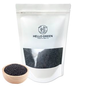 헬로우그린 국내산 볶은 검은깨 가루 250g(팩) 흑임자 분말