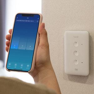 헤이홈 스마트 IOT 조명 원격 스위치(2선식/Zigbee) 2구