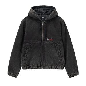23SS 스투시 더블 다이 워크 자켓 블랙 115689