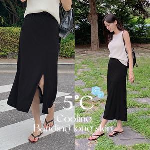핫핑 여름내내 얼음쿨링 밴딩롱스커트(썸머ver)