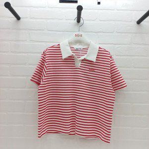 [소이]5부 레드 스트라이프 카라티(24M3471RD)
