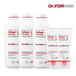 [닥터포헤어] 셀에너지 샴푸 500ml x3개 + 100ml x2개