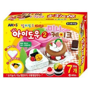 [XBH59I0K]컬러점토 아이도우 미니케이크 만들기 컬러폼