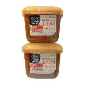 [XBIHI96O_47]청정원 국산 꽃게로 맛을 낸 조개멸치된장 소금