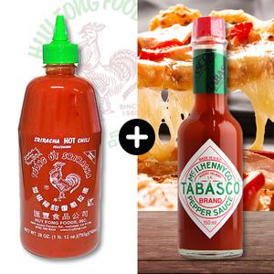 후이펑 스리라차 소스 793g + 타바스코 핫소스 150ml 매운맛 매콤한맛