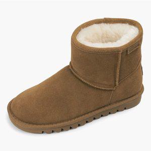 [베어파우](대전신세계)(BEARPAW) CHERIE 남성 겨울 방한 소가죽 양털 히코리 부츠 K2907002QD-M