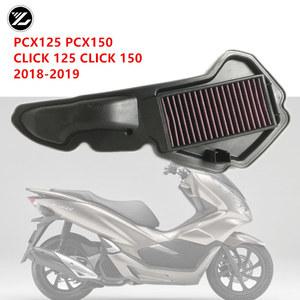 오토바이 부품 에어 필터 클리너, 혼다 PCX150 클릭 125 150 PCX125 2018-2019 2020 PCX 125 150