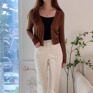 여자 컷오프 FW 프린지 라이트블루 청자켓_3