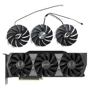 케이스 3070 3080 Ti 3090 AMP 홀로 그래픽 카드 냉각 선풍기 4 핀 GPU 쿨러 RTX CF9015H12S 87mm