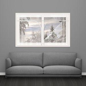 방풍비닐 창문용(200x120cm) 베란다창문 외풍차단