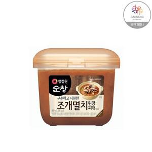 [보리보리/청정원]청정원 조개 멸치 찌개 된장 900g(PETG)X2