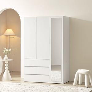 코트 옷장 (서랍옷장+전신거울 틈새옷장) 120cm