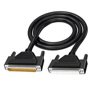 윌위 28AWG 10FT /3M DB37 남성에서 여성 RS232 직렬 확장 케이블, D-SUB 37 핀 골드 도금 커넥터 스트레이트 스루 PC, 프린터, 모뎀용 코드