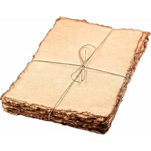 수채화 용지 - 7 X 5인치 혼합 미디어 150 GSM 두꺼운 데클 엣지 버진 코튼 수제 빈티지