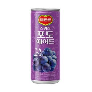 델몬트 스퀴즈 포도에이드 240ml 30캔