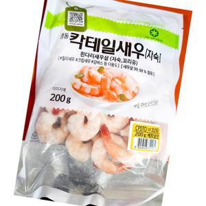 칵테일 새우 자숙 약 40 200g x20？업소용 식자재 식재료 대용량 식당용 단체 급식용