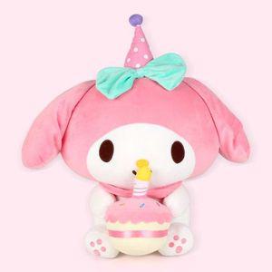 산리오 대형 마이멜로디 생일케이크 인형 45cm