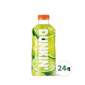 던킨 제로 아이스티 샤인 & 라임 500ml x 24개(소비기한 2025년 5월 28일)