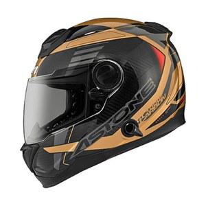 [ASTONE] 아스톤 카본 풀페이스 헬멧 GT 1000F AC12 블랙골드 BLACK GOLD 카본 헬멧 오토바이 헬멧 오토바이 헬멧 거리에서 타기 투어링 통근 통학 경량