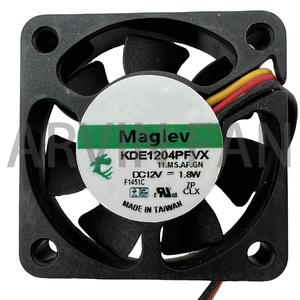 케이스 냉각 FAN KDE1204PFVX 40x40x10mm 12V 1.8W 3 선 스위치 서버 인버터 포함 40mm 4cm