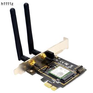 듀얼 밴드 2974Mbps 와이파이 원격 제어 6 인텔 AX200 PCIe 무선 어댑터 2.4G/5Ghz 802.11ac/ax 블루투스 5