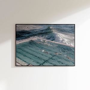 [롯데백화점]올웨이즈파인 올웨이즈파인_인테리어포스터 Swimming pool (A2포스터 단품)