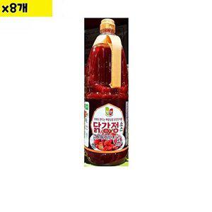 [셀러허브 패션][JHOMNS49_52EN]식재료 도매 청우 닭강정소스 2.1Kg x8개