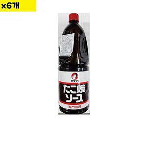 [셀러허브 패션][JHNR5770_52EN]도매 타코야끼소스 오타후쿠 2.1Kg x6개