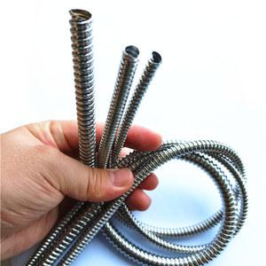15MM 4MM 8MM 주름관 20MM 1M 호스 6MM 보호 12MM 케이블 라인 스테인리스강 10MM 튜브 와이어 304 도관