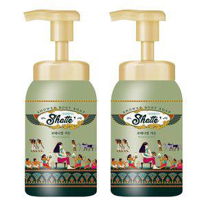 [기타]무궁화 샤워때비누 버블 보태니컬 가든 바디워시 600ml X 2개